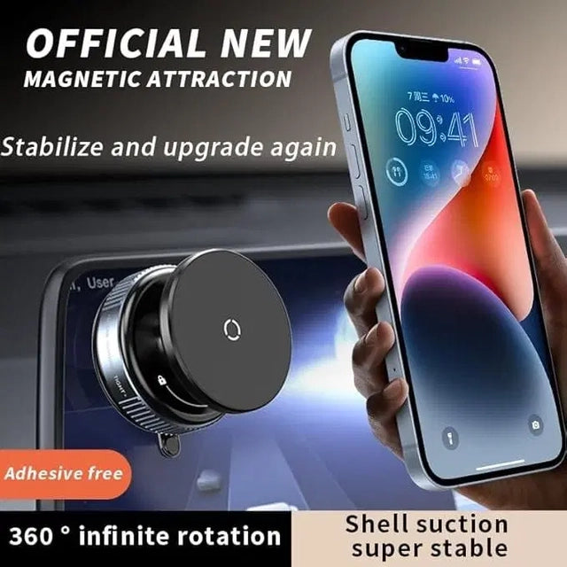 Magnetic Suction Phone Holder with 360° Rotation